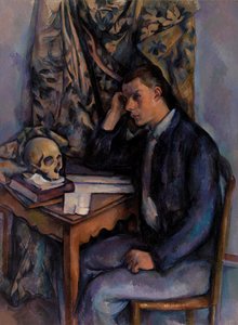 Jeune homme à la tête de mort - Paul Cézanne