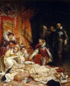 La mort de la reine Élisabeth I d