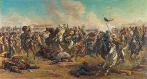 La bataille des Pyramides - Paul Dominique Philippoteaux