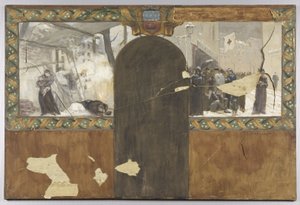 Esquisse pour le bureau du préfet à l
