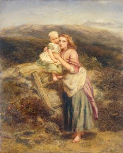 Paysans sur une lande, 1871