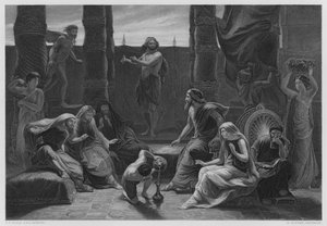 Job et ses Amis (gravure)