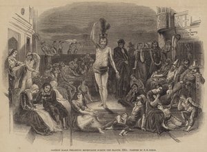 Solomon Eagle prêchant la repentance pendant la peste, 1665