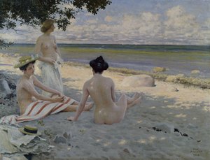 Sur la plage