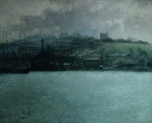 Rochester depuis le Medway