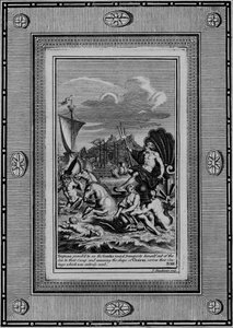 Neptune provoqué de voir les Grecs en déroute - Paul Fourdrinier