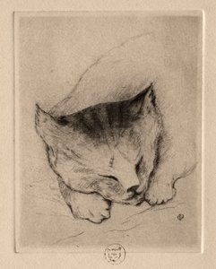 Six gravures : Tête d