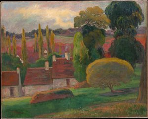 Une ferme en Bretagne - Paul Gauguin
