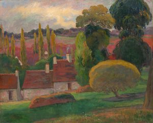Une ferme en Bretagne, vers 1894 - Paul Gauguin