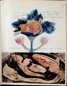 Album Noa (ou Noa Noa) par le peintre Paul Gauguin : folio 75 - Paul Gauguin