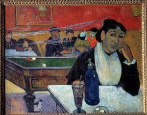 Au café (Arles) - Paul Gauguin