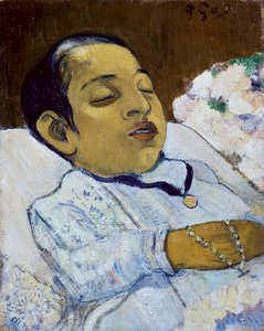Atiti, enfant mort dans un lit - Paul Gauguin