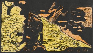 Auti te Pape Femmes à la rivière, 1894-1895 - Paul Gauguin