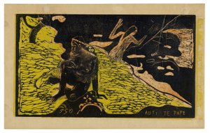 Auti te pape (Femmes à la Rivière), de la Suite Noa Noa - Paul Gauguin