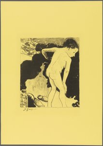 Badende in der Bretagne, aus der "Volpini Suite: Dessins lithographiques" - Paul Gauguin