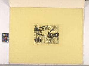 Femmes bretonnes près d
