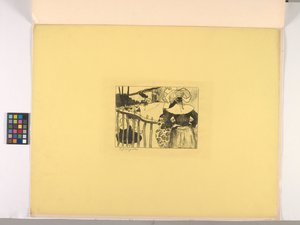 Femmes bretonnes près d