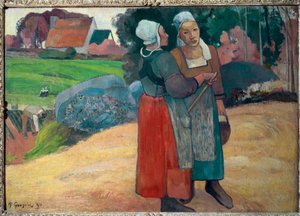 Paysans bretons - Paul Gauguin