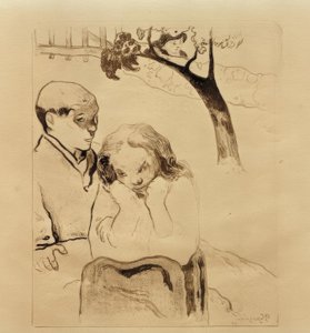 Bretonnes à la barrière - Paul Gauguin