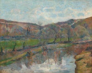 Paysage de Bretagne, 1888 - Paul Gauguin