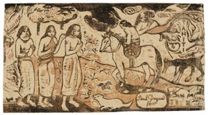 Changement de résidence, de la suite des dernières gravures sur bois - Paul Gauguin