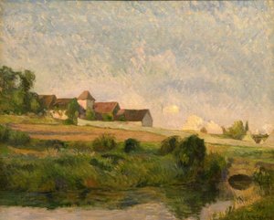 La ferme La Groue, Osny - Paul Gauguin