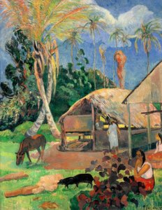 Les cochons noirs - Paul Gauguin