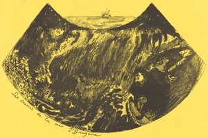 Drames de la mer : Une descente dans le Maelstrom, 1889 - Paul Gauguin