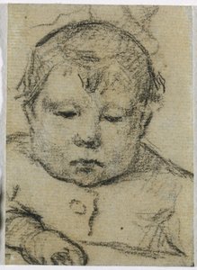 Emil Gauguin enfant, main droite en avant - Paul Gauguin