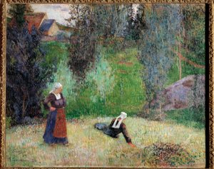 Premières fleurs de Bretagne - Paul Gauguin