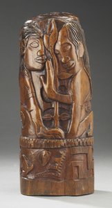 Hina et Fatu, vers 1892