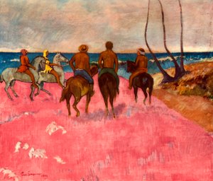 Cavaliers sur le rivage, 1902 - Paul Gauguin