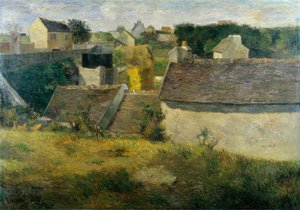 Les maisons de Vaugirard - Paul Gauguin