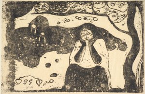 Misère humaine, 1898-99 - Paul Gauguin