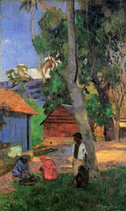 Huttes en Martinique, 1887 - Paul Gauguin