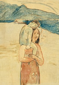 Je te salue Maria, c.1894 (litho) - Paul Gauguin