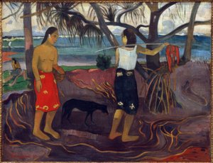I raro te Oviri - Paul Gauguin