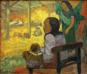 Petit enfant (Noël tahitien) - Paul Gauguin