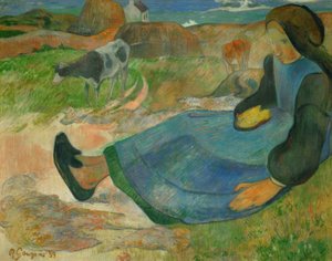 La Gardeuse de vaches - Paul Gauguin