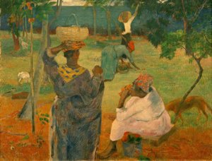 La cueillette des fruits (ou Les Mangues)