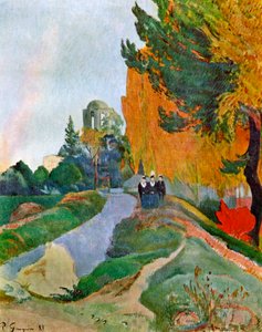 Paysage à Arles près des Alyscamps, 1888 1939 - Paul Gauguin