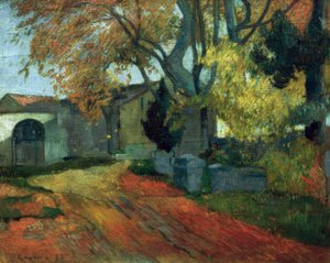Les Alyscamps - Paul Gauguin
