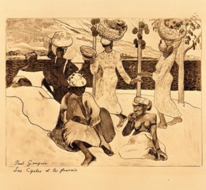 Les cigales et les fourmis - Paul Gauguin