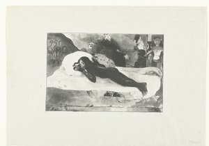 Fille allongée et esprits des défunts (Manao tupapau) - Paul Gauguin
