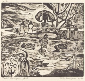 Mahana Atua (La nourriture des dieux) - Paul Gauguin