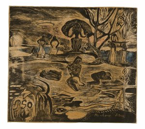 Mahana atua (Jour du Dieu) - Paul Gauguin