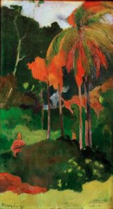 Mahana maa I - Paul Gauguin