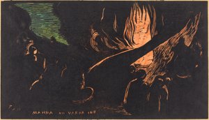 Mahna no Varua Ino (Le Diable parle) - Paul Gauguin
