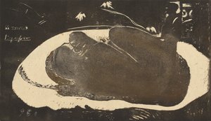 Manao Tupapau Elle est hantée par un esprit, 1893-1894 - Paul Gauguin