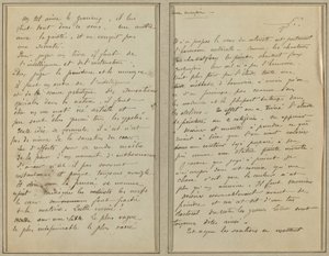 Pages de manuscrit [recto] - Paul Gauguin